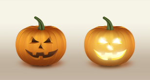 Halloween Pumpkin Free PSD Icons