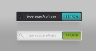 Clean Search Fields (Free PSD)