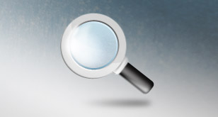 Saearch Icon – Magnifying Glass (Free PSD Icon)